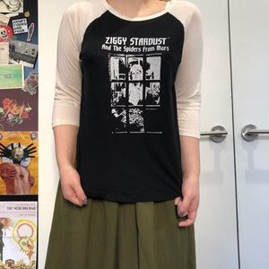 David Bowie R13 Ziggy Stardust Printed Tee